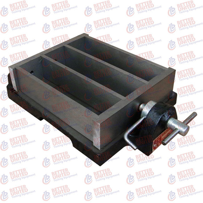 Three Gang Mould Steel Iron Cement Testing Equipment