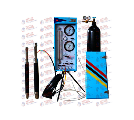 Field Soil Pressuremeter Soil Testing Equipment Three Chamber Structure 400mm Range