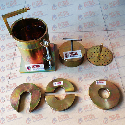 Steel CBR Mould And Accessories EN 13286-47 Soil Testing Kit