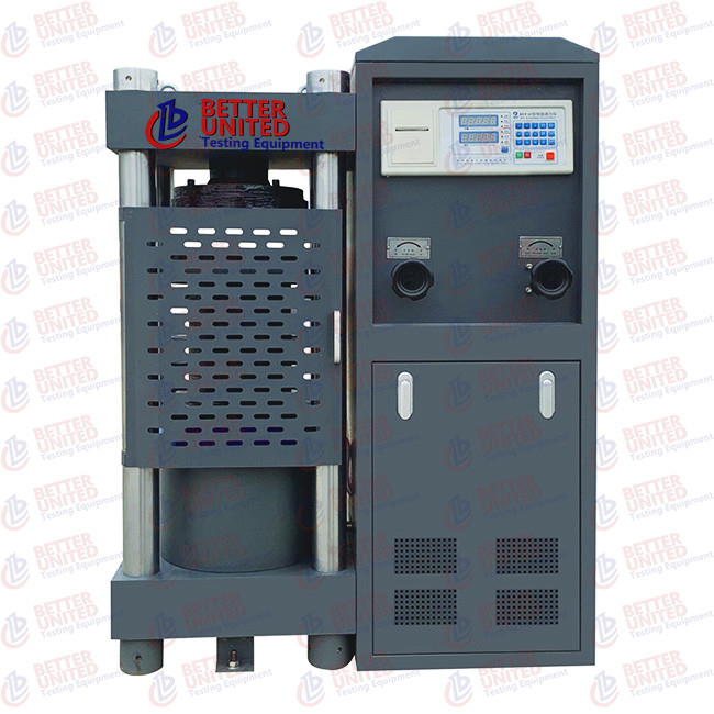 BS EN 2000 Kn Compression Testing Machine Flexural Testing Machine For Concrete