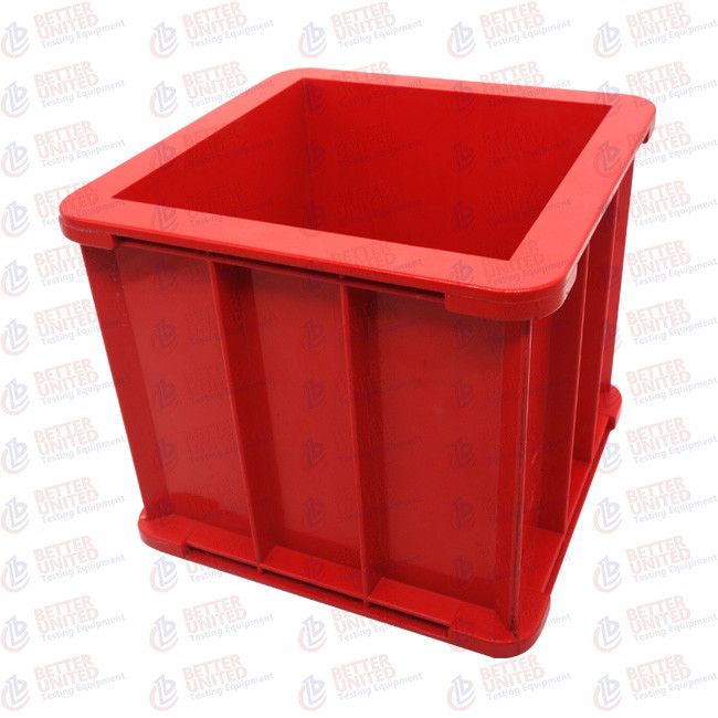 Cube Mould Glass Fiber Reinforced Plastics Concrete Testing Equipment