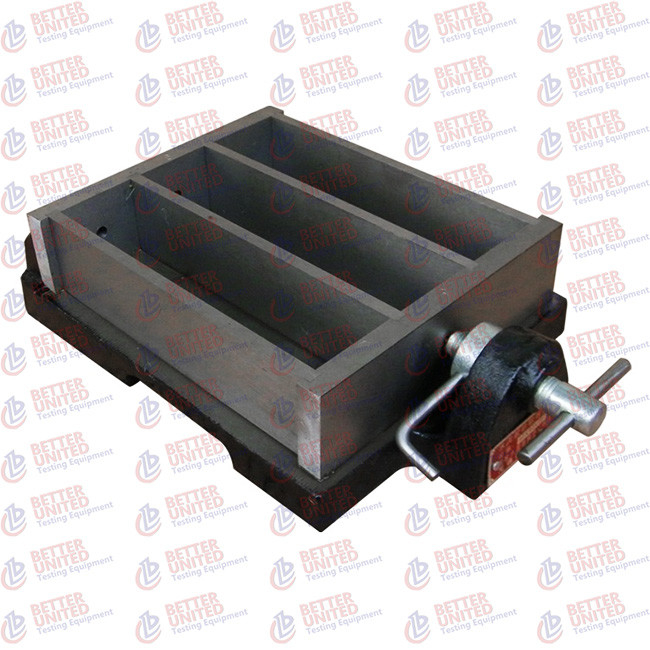 Three Gang Mould Steel Iron Cement Testing Equipment