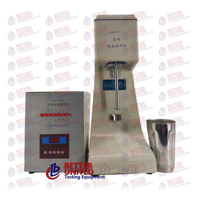 Variable Frequency High Speed Stirrer Uniaxial Key Drilling Fluids Testing Equipment