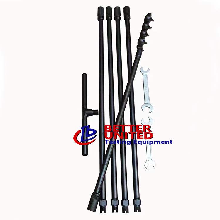 50mm X 200mm Soil Hand Auger Soil Testing Machine High Reliability