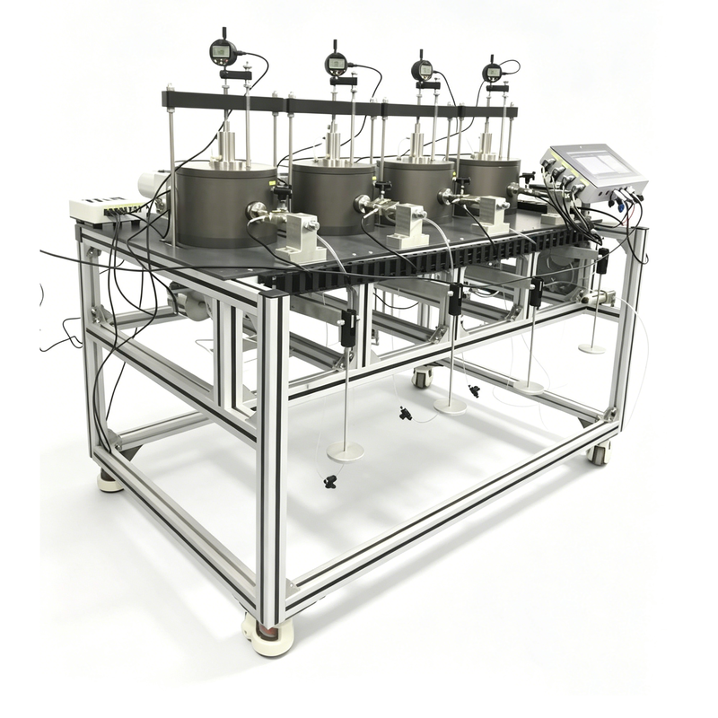 Unsaturated Direct/Simple Shear Apparatus Bubble flushing device High normal stress Unsaturated testing capability Modular software Temperature control option