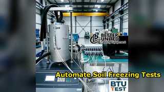 Automatic Soil Freezing Process Tester