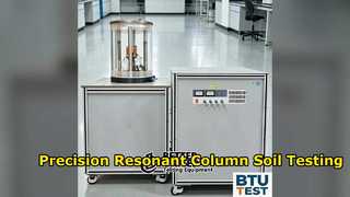 Rresonant column testing system